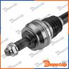 Demi-Arbre de Transmission pour ALFA ROMEO | 50542738, NPW-AR-043